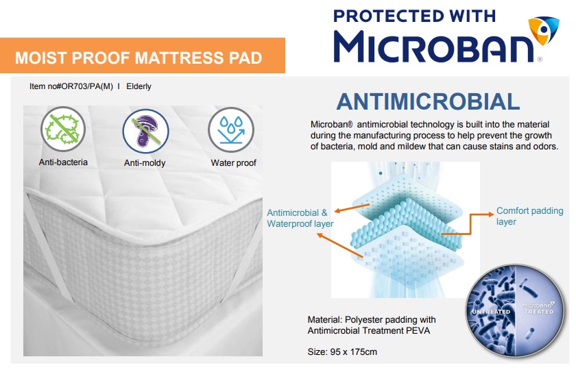 water proof mattress pad anchor style